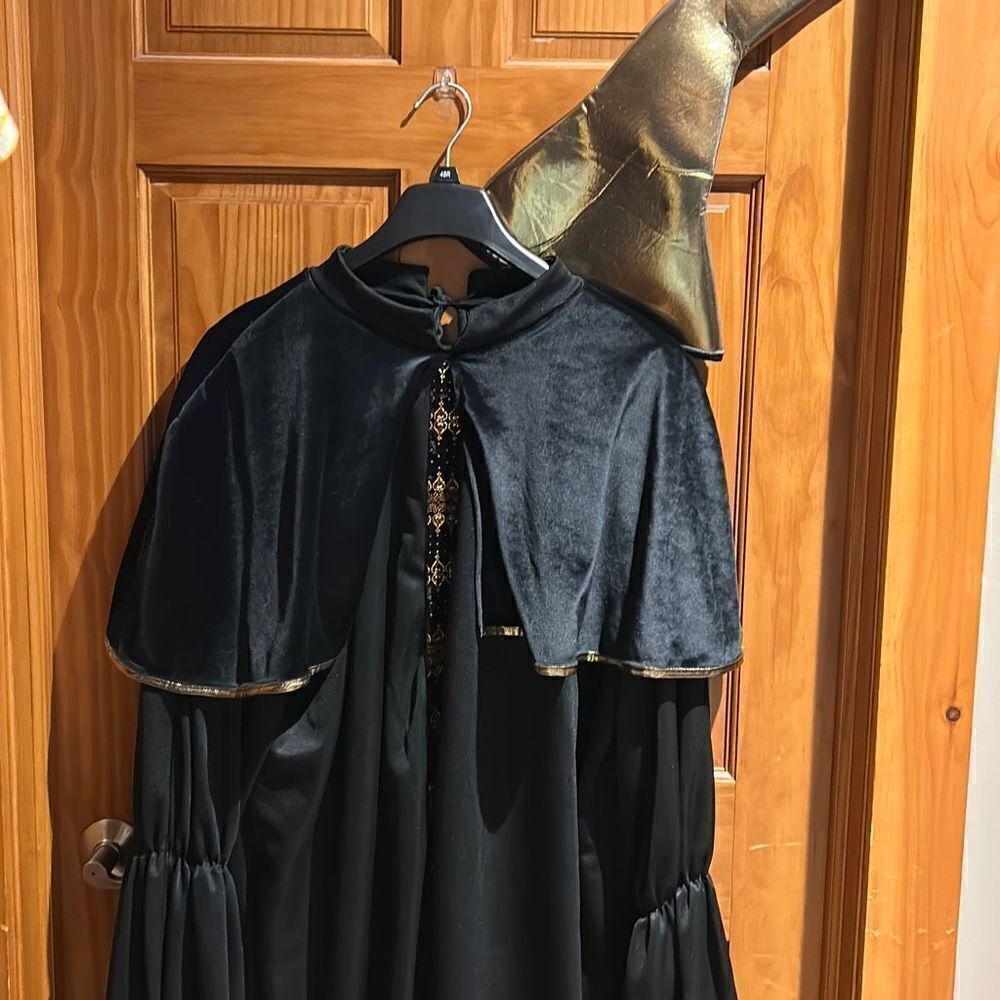 Rubie’s Minister of Death Darkness Halloween Costume XL Wizard Cloak Witch Anime
